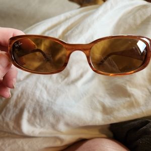 Ray Ban Sidestreet polished Havanna Brown Polarized Lens